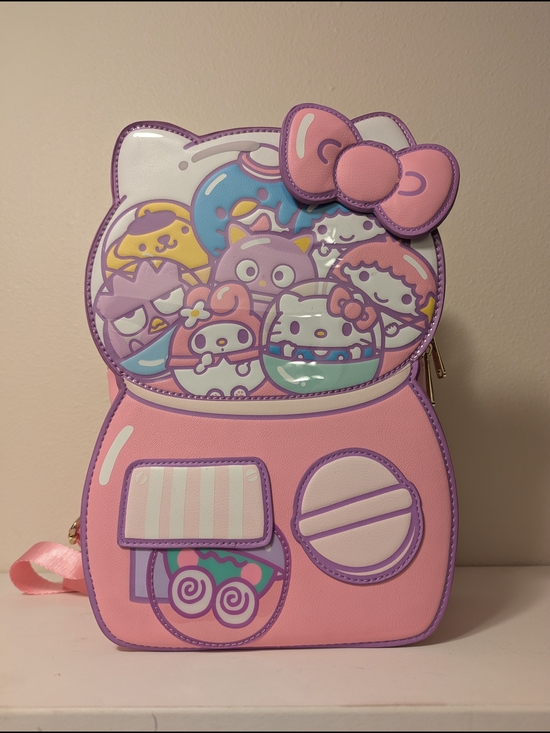 Sanrio Handbags - Hello Kitty Gumball Machine Crossbody Bag - Pink & Purple